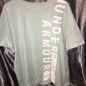 Blue under armor shirt